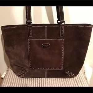 Michael Kors Astor Tote Suede